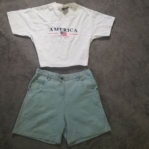 🇺🇸Vintage WOOLRICH High Waisted Shorts🇺🇸